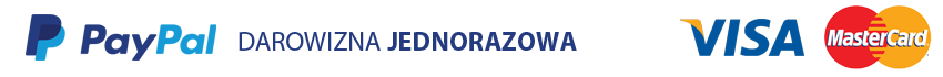 Darowizna jednorazowa PayPal